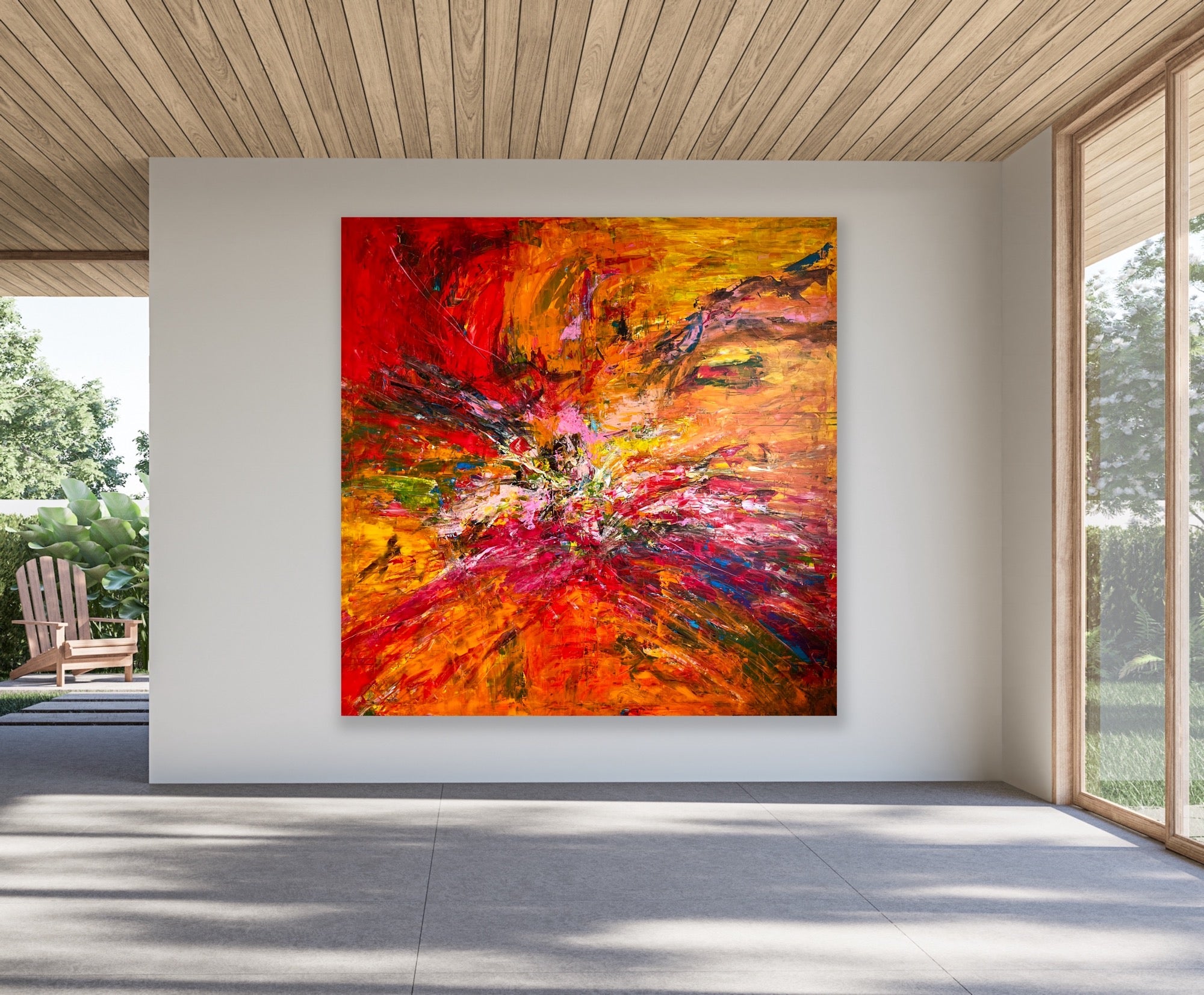 Moderne abstrakt kunst