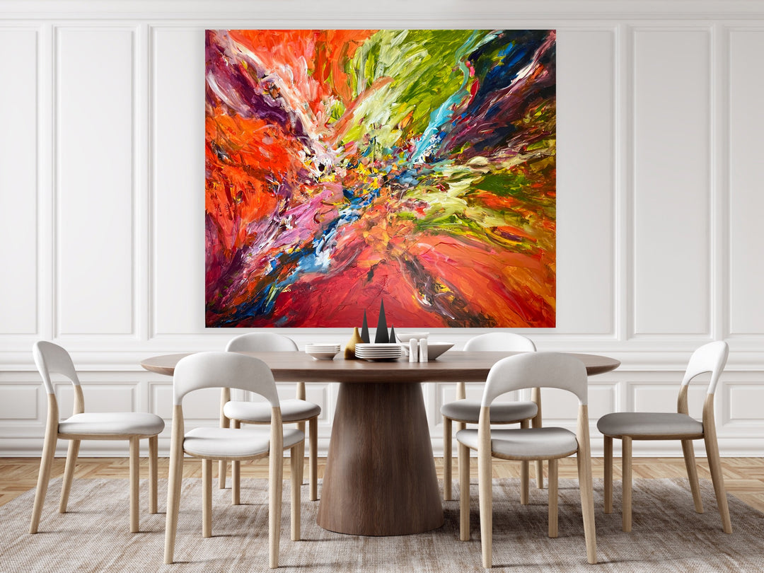 In to the Blue • 130 * 150 cm