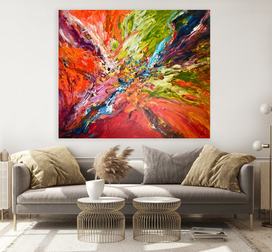 In to the Blue • 130 * 150 cm