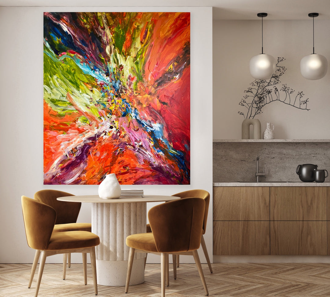 In to the Blue • 130 * 150 cm