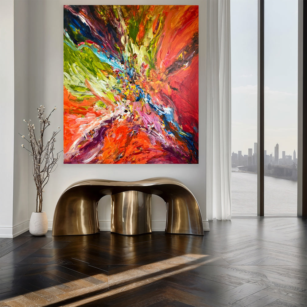 In to the Blue • 130 * 150 cm