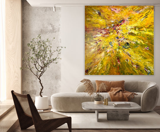 SOLGT / Yellow • 150 * 150 cm