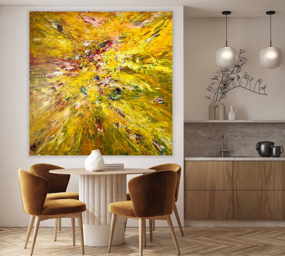 SOLGT / Yellow • 150 * 150 cm