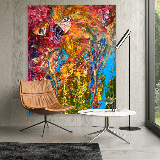 SOLGT / Parrot • 120 * 150 cm
