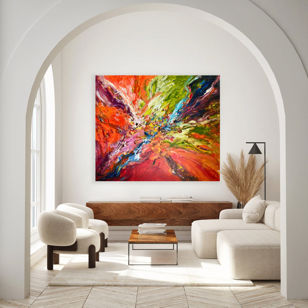 In to the Blue • 130 * 150 cm