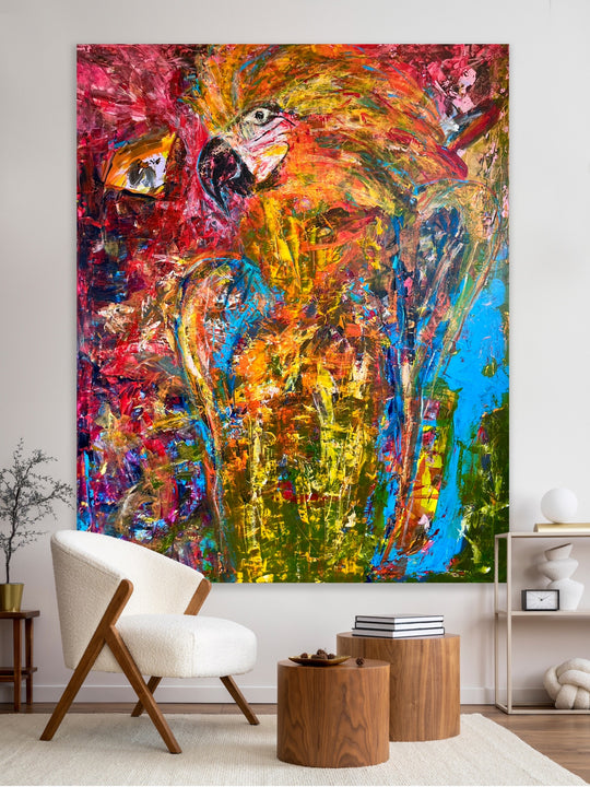 SOLGT / Parrot • 120 * 150 cm