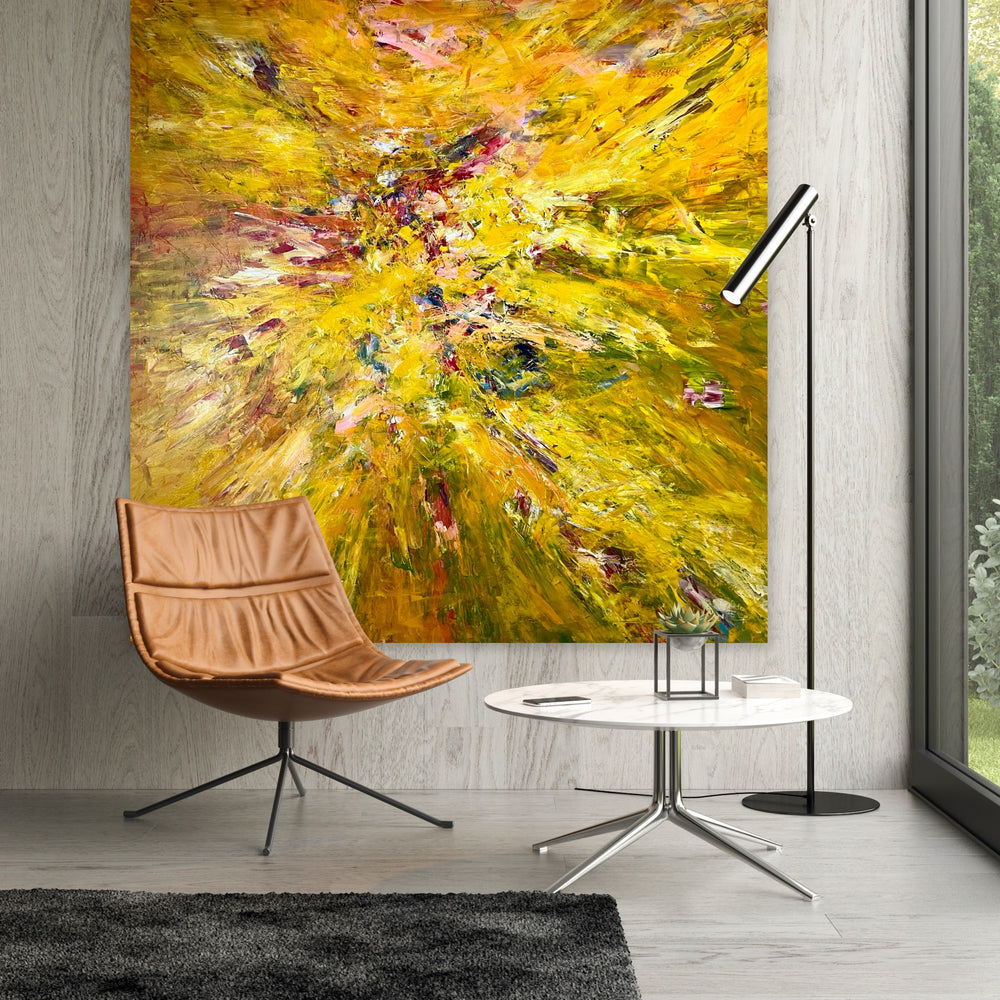 SOLGT / Yellow • 150 * 150 cm