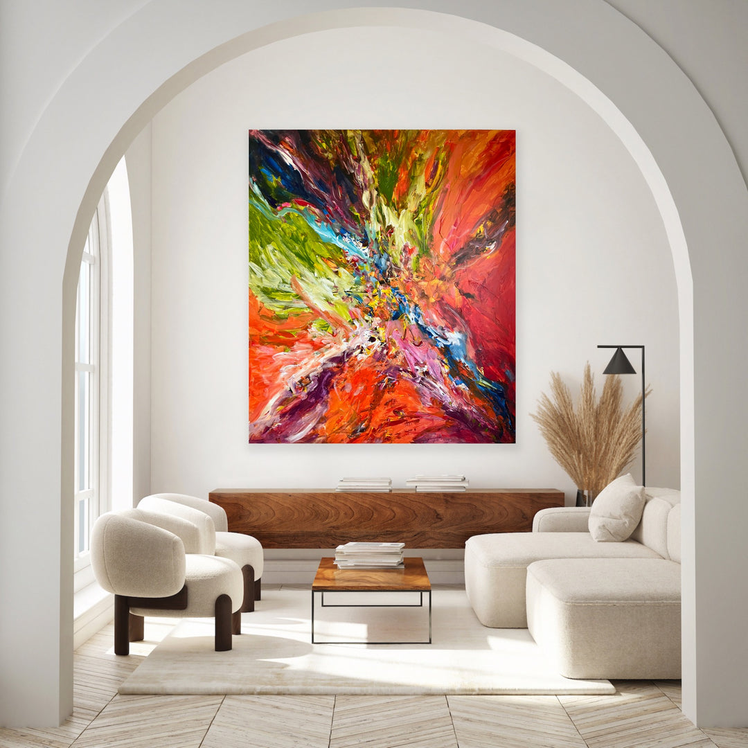 In to the Blue • 130 * 150 cm