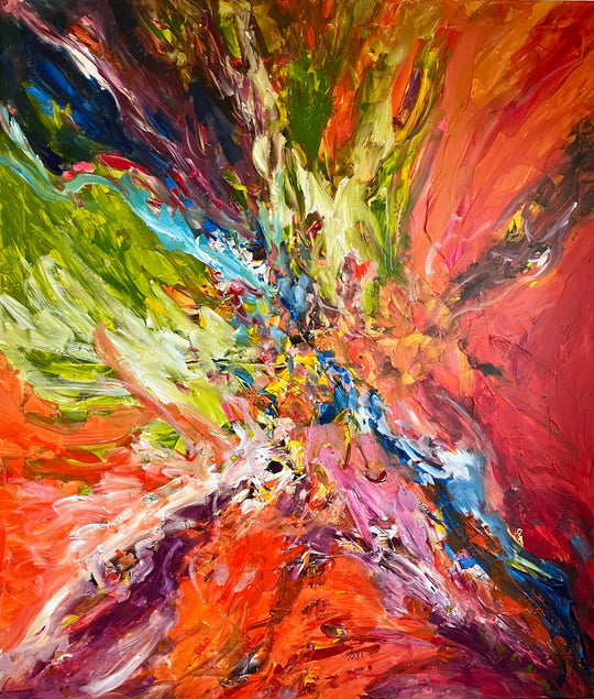 In to the Blue • 130 * 150 cm