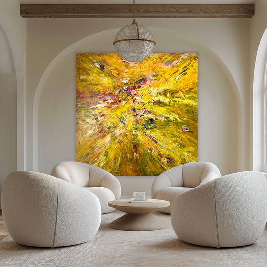 SOLGT / Yellow • 150 * 150 cm