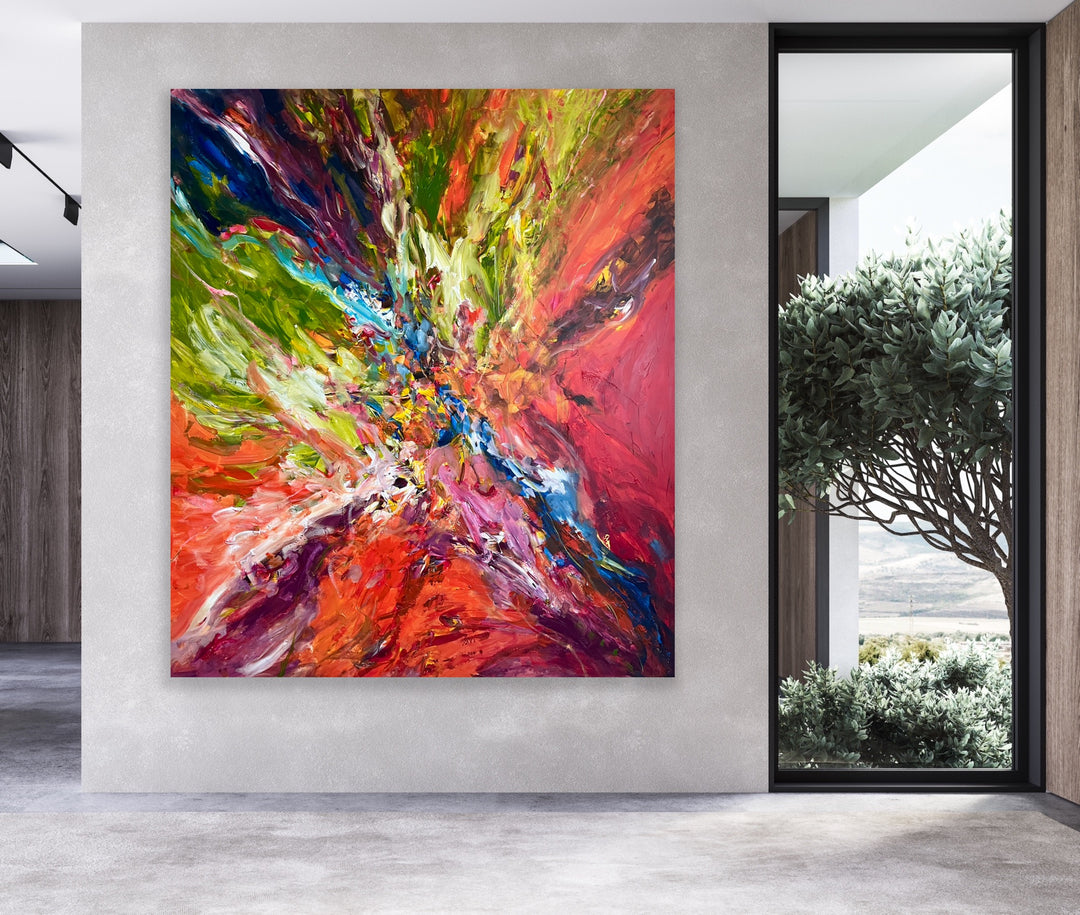 In to the Blue • 130 * 150 cm