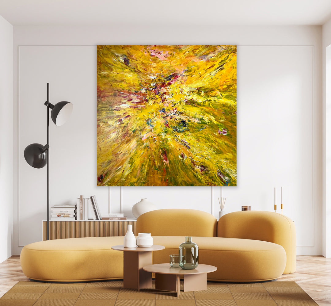 SOLGT / Yellow • 150 * 150 cm