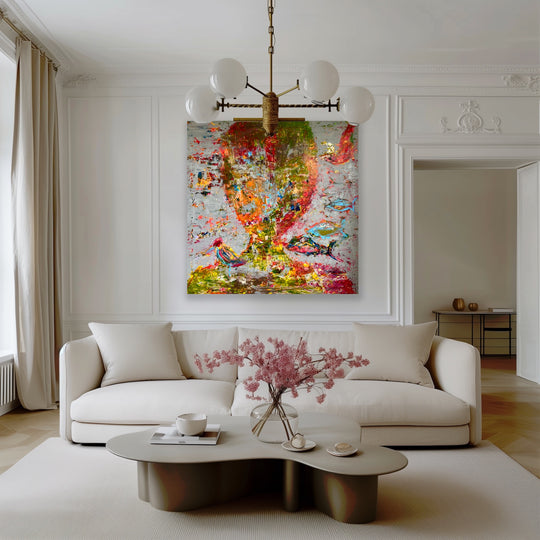 SOLGT / Mermaid • 130 * 130 cm