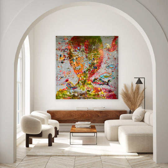 SOLGT / Mermaid • 130 * 130 cm