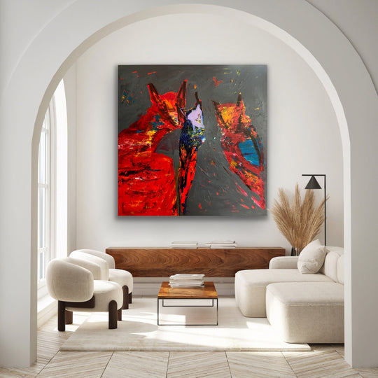 SOLGT / Birds • 150 * 150 cm