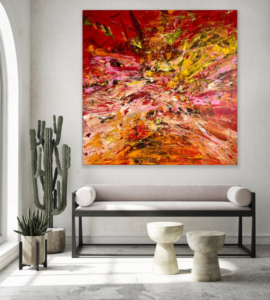 SOLGT / Hey Blossom • 120 * 120 cm