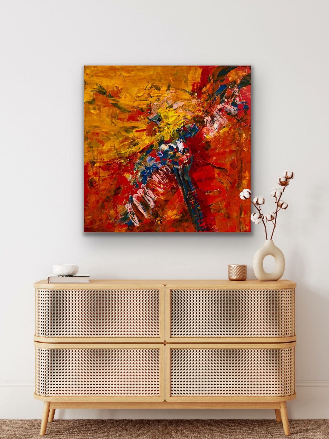 SOLGT / Parrot · 60 * 60 cm