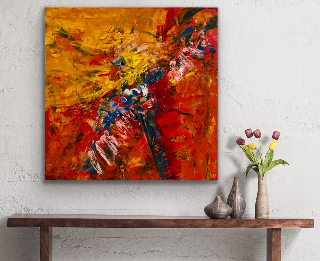 SOLGT / Parrot · 60 * 60 cm