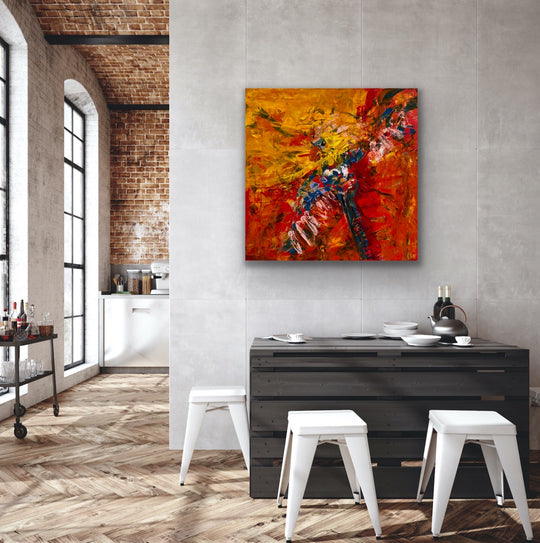 SOLGT / Parrot · 60 * 60 cm