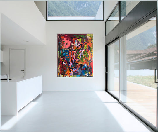 SOLGT / Bla Bla - igen - igen · 120*150 cm