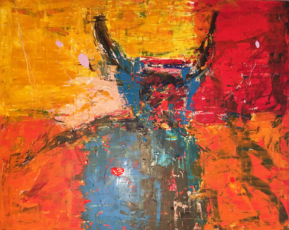 SOLGT / Spanish bull · 150 x 120 cm