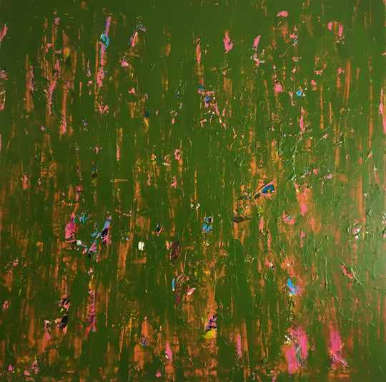 SOLGT / Evergreen · 150 x 150 cm.