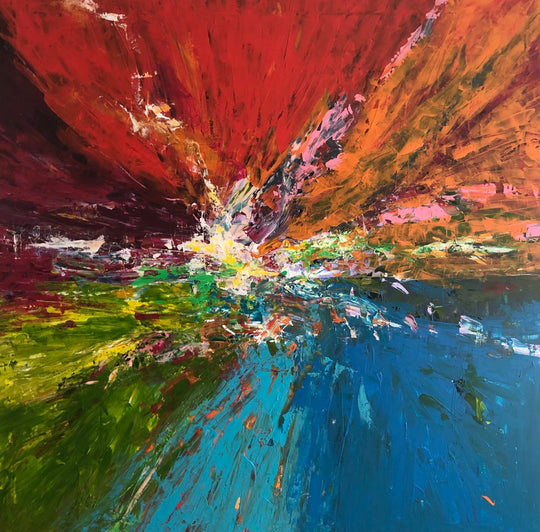 SOLGT / In the night · 150 * 150 cm