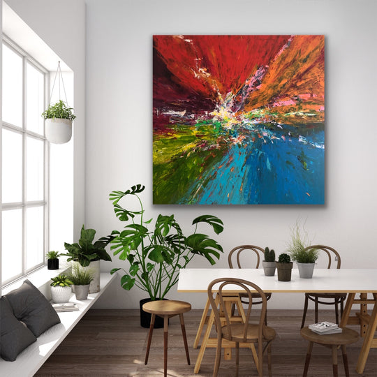 SOLGT / In the night · 150 * 150 cm