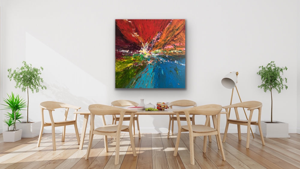 SOLGT / In the night · 150 * 150 cm