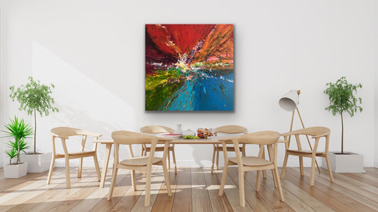 SOLGT / In the night · 150 * 150 cm