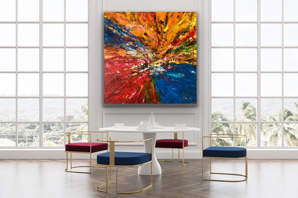 SOLGT / Lion · 150 * 150 cm