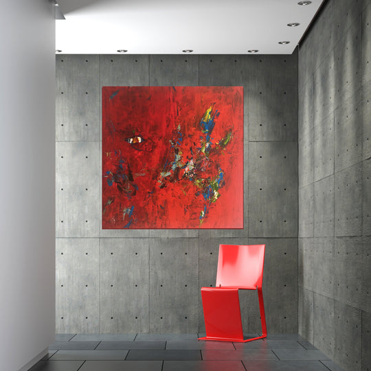 SOLGT / Face · 100 x 100 cm