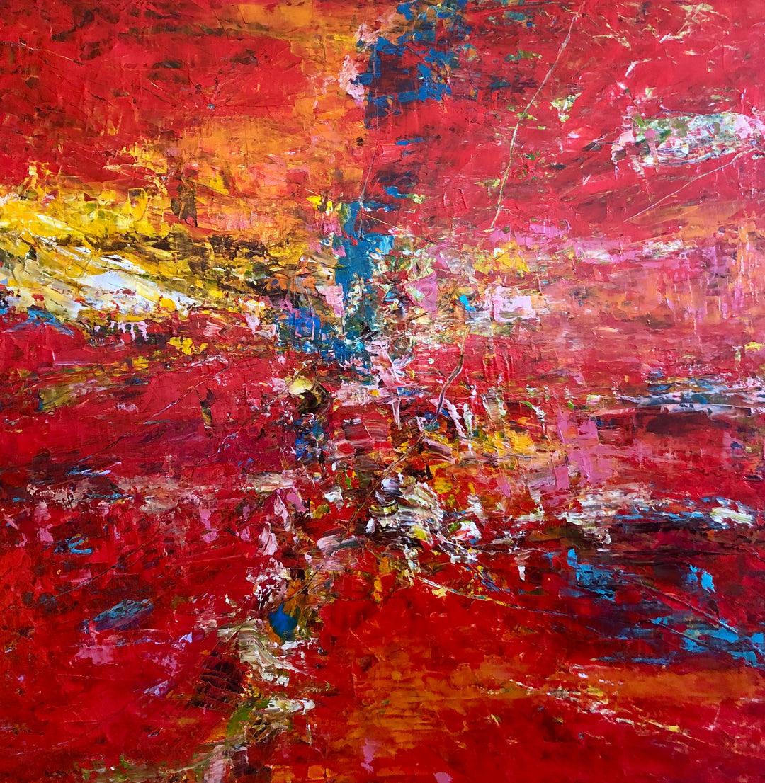 SOLGT / Red · 100 * 100 cm