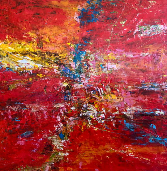 SOLGT / Red · 100 * 100 cm