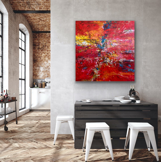 SOLGT / Red · 100 * 100 cm