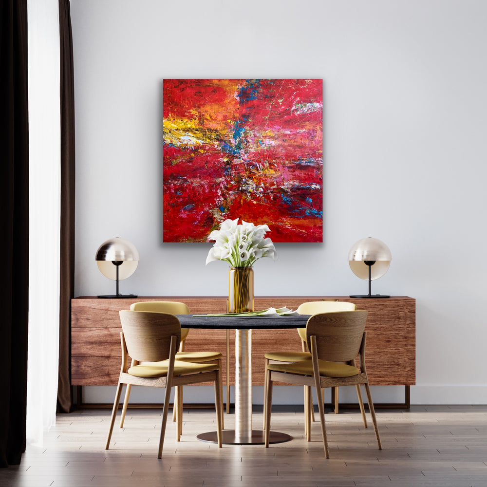 SOLGT / Red · 100 * 100 cm