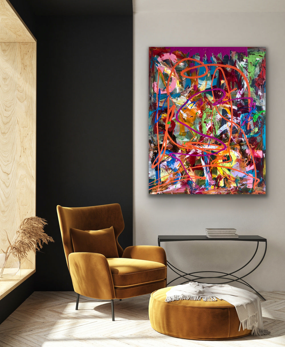 SOLGT / Småt Brandbart · 120 * 150 cm