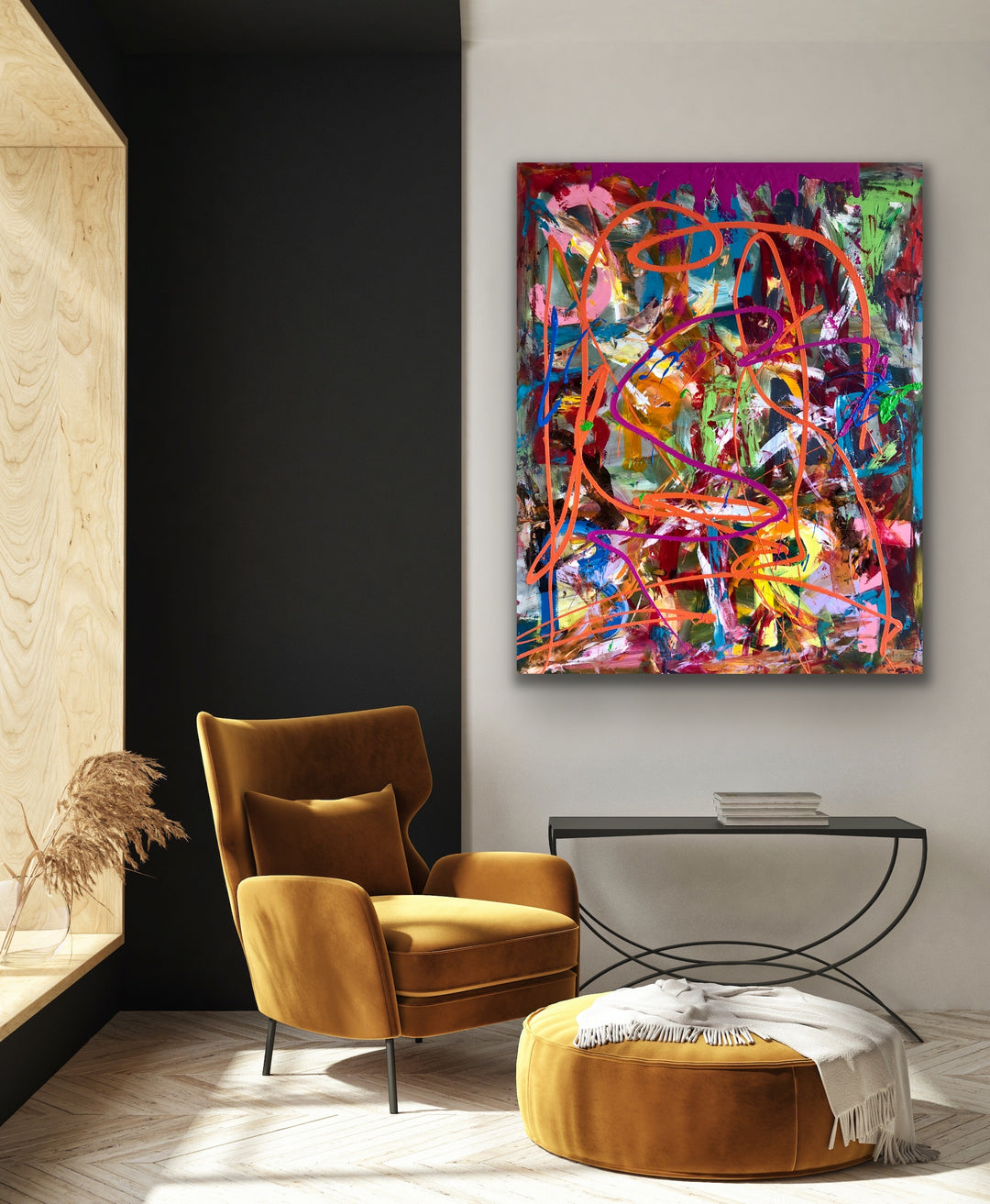 SOLGT / Småt Brandbart · 120 * 150 cm